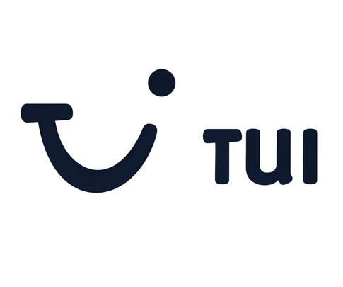 TUI Group logo — Tourism and logistics expertise for Jake Amos at flex the 2